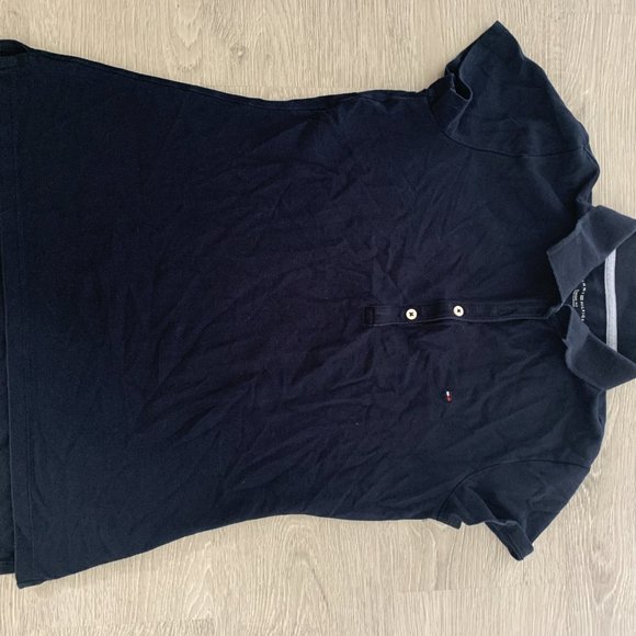 Polo shirt blue Tommy - Picture 3 of 3